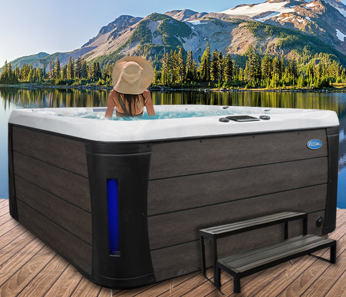 Calspas hot tub being used in a family setting - hot tubs spas for sale Palm Bay